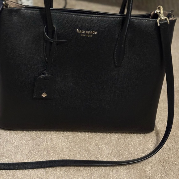 Kate Spade Black Leather Tote - Picture 7 of 7
